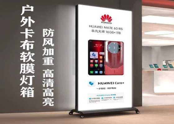 于都户外防水灯箱的应用特点及适用范围。